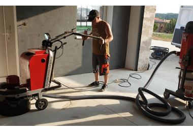 A customer feedback of R460 concrete floor grinder-June 30, 2023