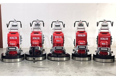 Five sets of floor grinders are shipped to Australia-- July 17, 2023