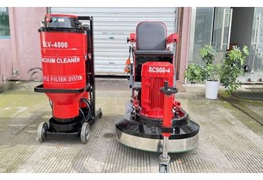Ronlon remote control floor grinder and vacuum cleaners to be sent to Croatia-- July 28, 2023