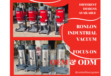 RONLON industrial vacuum cleaners focus on OEM & ODM for 21 years