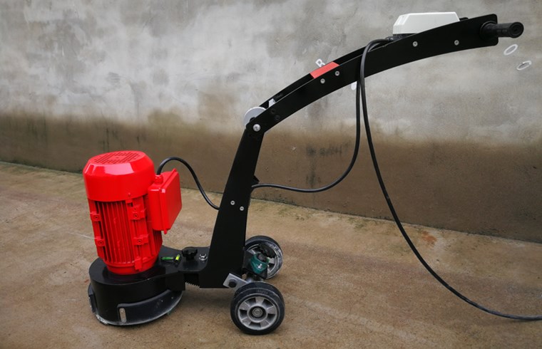 small concrete grinder