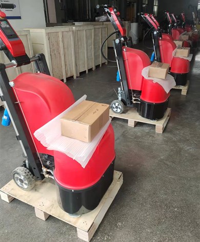 small concrete grinder