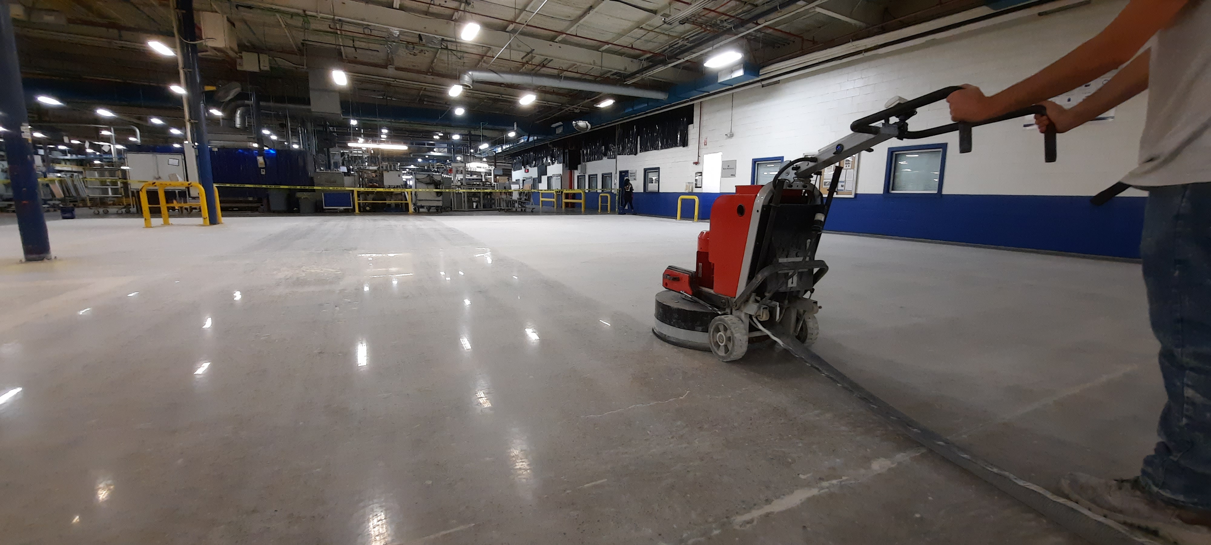 floor polishing machine